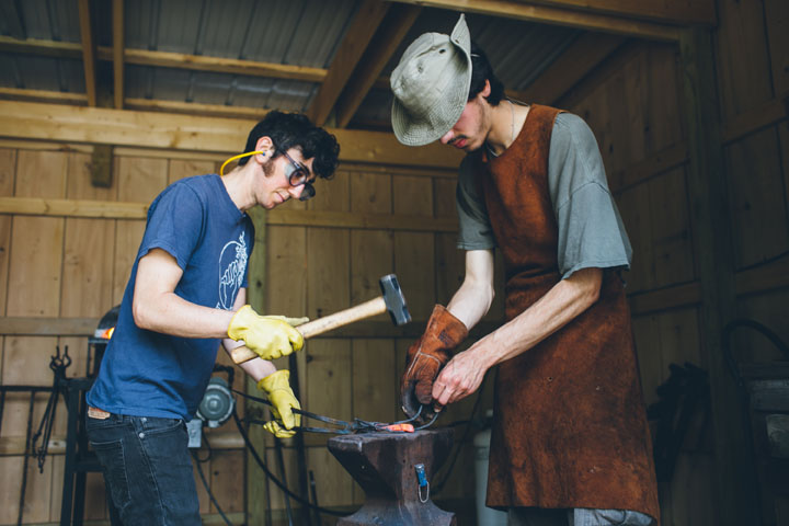 The Blacksmith Shop at Returning Home Farm