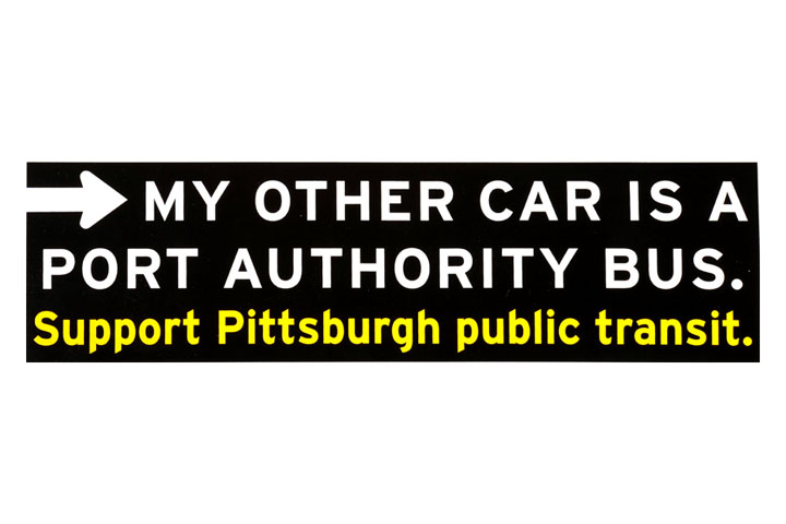 Support Mass Transit Bumper Stickers