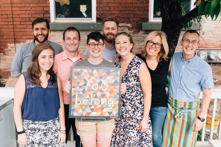 After the Belonging Ice Cream Social, July 2017